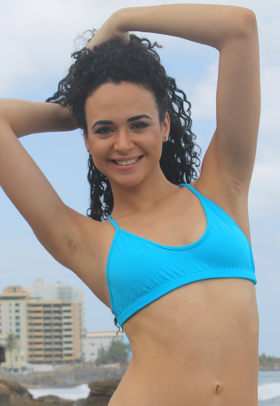 Del Sol Surf Top | Blue&Grey