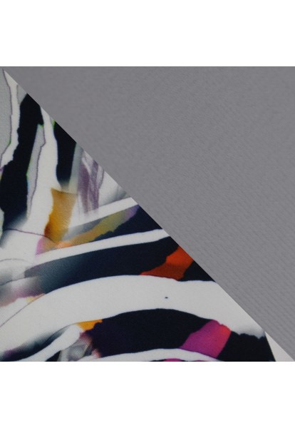 Del Sol Surf Top | Grey Zebra