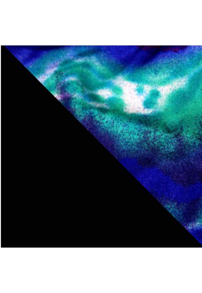 Blanca Surf Bottom | Tie Dye Black