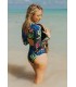 Calida Surf One Piece | Black Palm