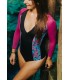 Calida Surf One Piece | Wine Leaf