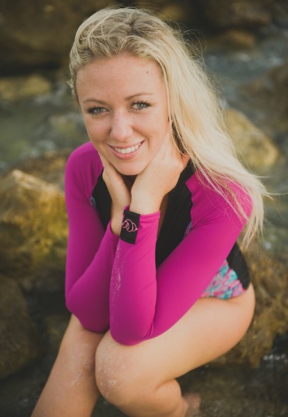 Calida Surf One Piece | Wine Leaf