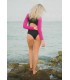 Calida Surf One Piece | Wine Leaf