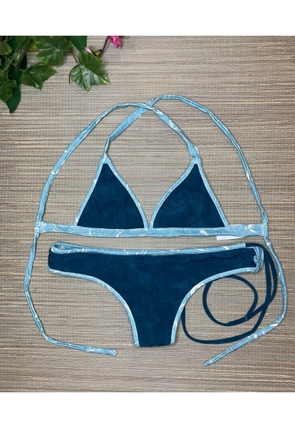 Blanca Surf Top | Aquamarine