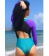 Calida Surf One Piece | Violet&Green