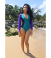 Calida Surf One Piece | Violet&Green