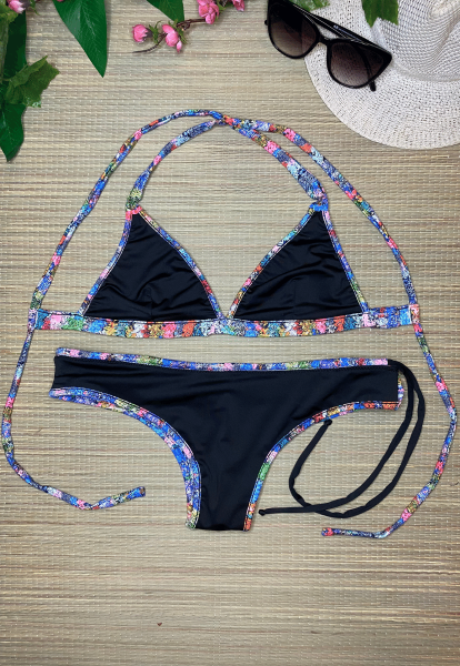 Blanca Surf Top | Eclipse Rainbow