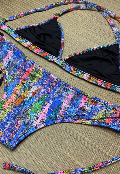 Blanca Surf Top | Eclipse Rainbow