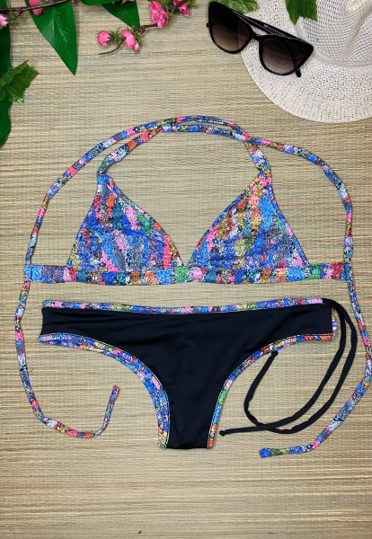 Del Sol Surf Bottom | Eclipse Rainbow