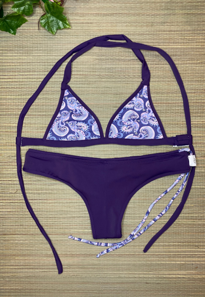 Blanca Surf Top | Exotic Purple