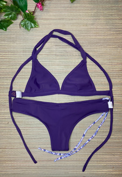Blanca Surf Top | Exotic Purple