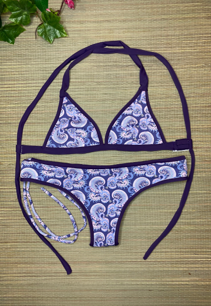 Blanca Surf Top | Exotic Purple
