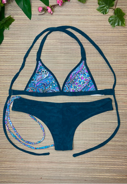 Blanca Surf Top | Fierce Teal