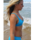 Azahar Surf Top | Blue&Grey