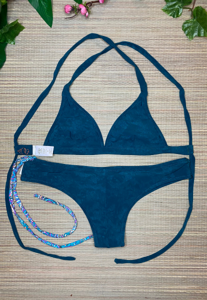 Del Sol Surf Bottom | Fierce Teal