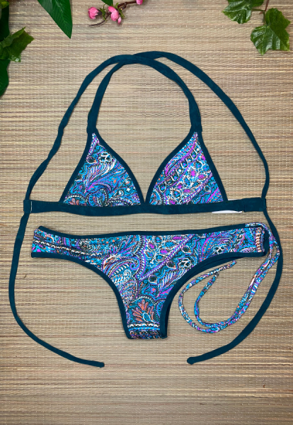 Del Sol Surf Bottom | Fierce Teal
