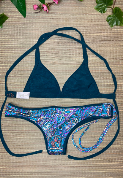 Del Sol Surf Bottom | Fierce Teal